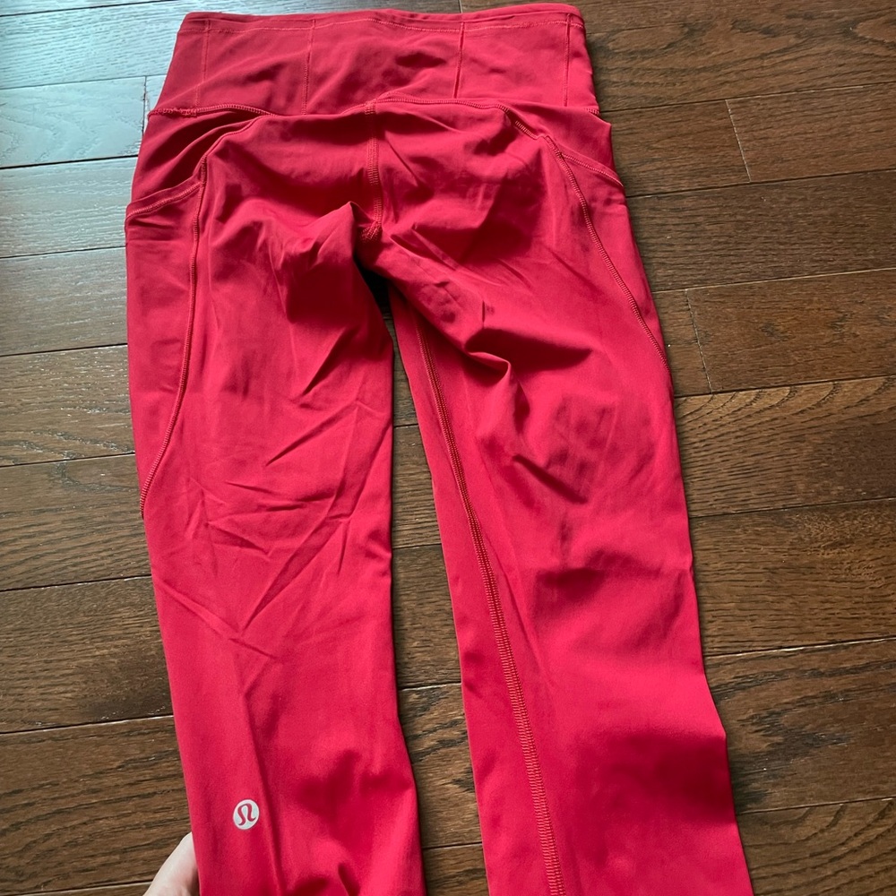 lululemon athletica Red Leggings - Picture 3 of 6